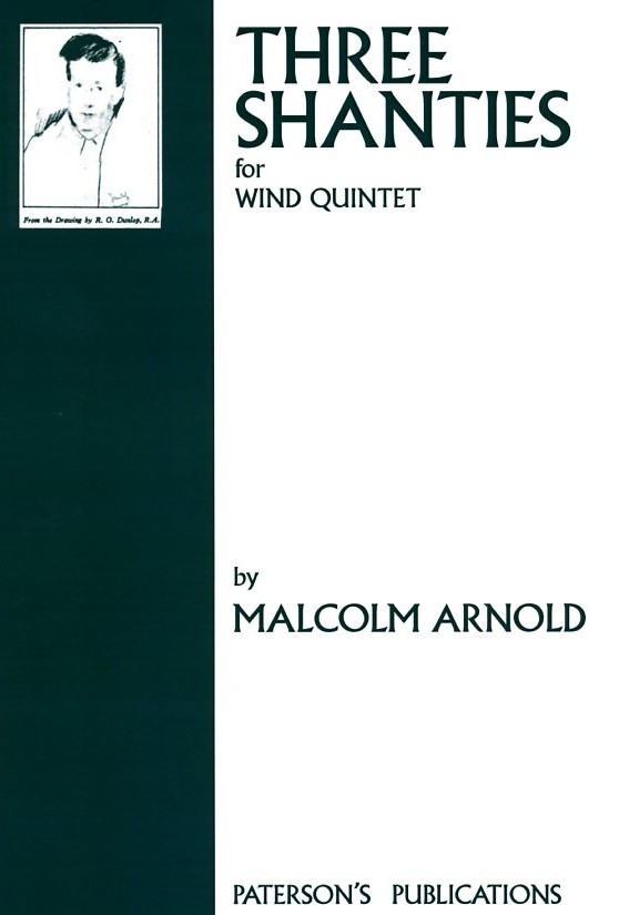 M. Arnold: Three Shanties op. 14<br>fr Holzblserquintett - Stimmen