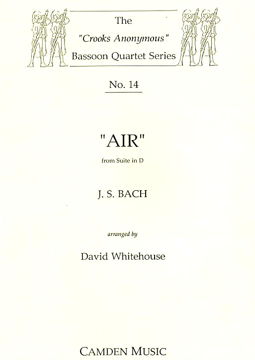 J.S. Bach: &acute;Air&acute; aus der Suite in D<br>- gesetzt fr 4 Fagotte