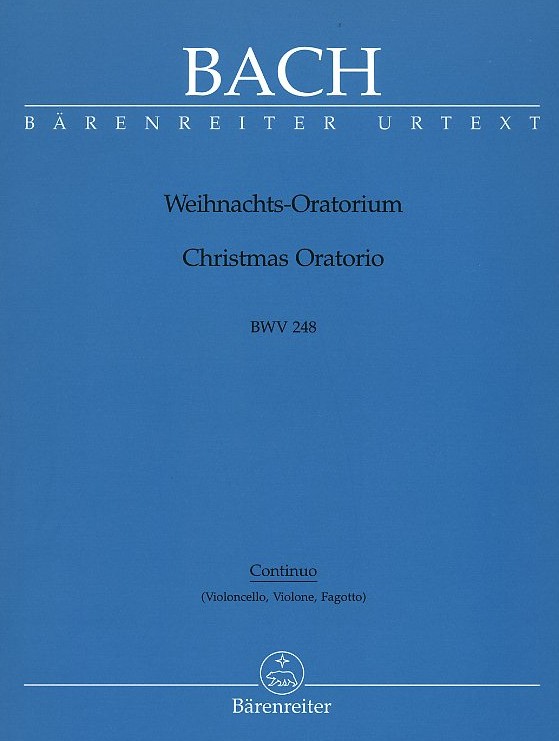 J.S. Bach: Weihnachts-Oratorium BWV 248<br>Fagott - Brenreiter