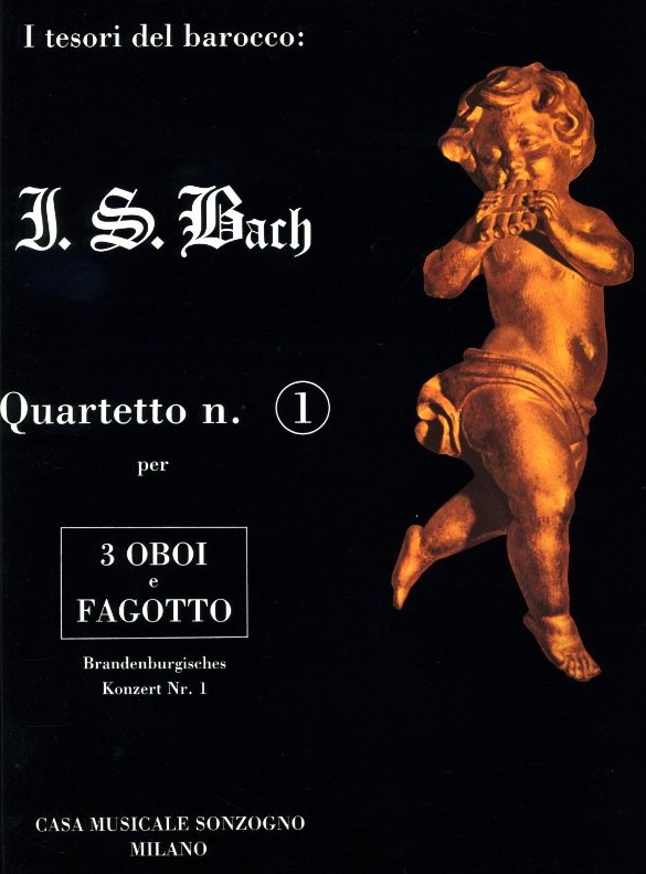 J.S. Bach: Brandenburg. Konzert No. 1<br>gesetzt fr 3 Oboen + Fagott