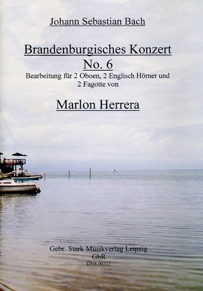 J.S. Bach: 6. Brandenburgisches Konzert<br>ges. fr 2 Oboen, 2 Engl. H., 2 Fagotte