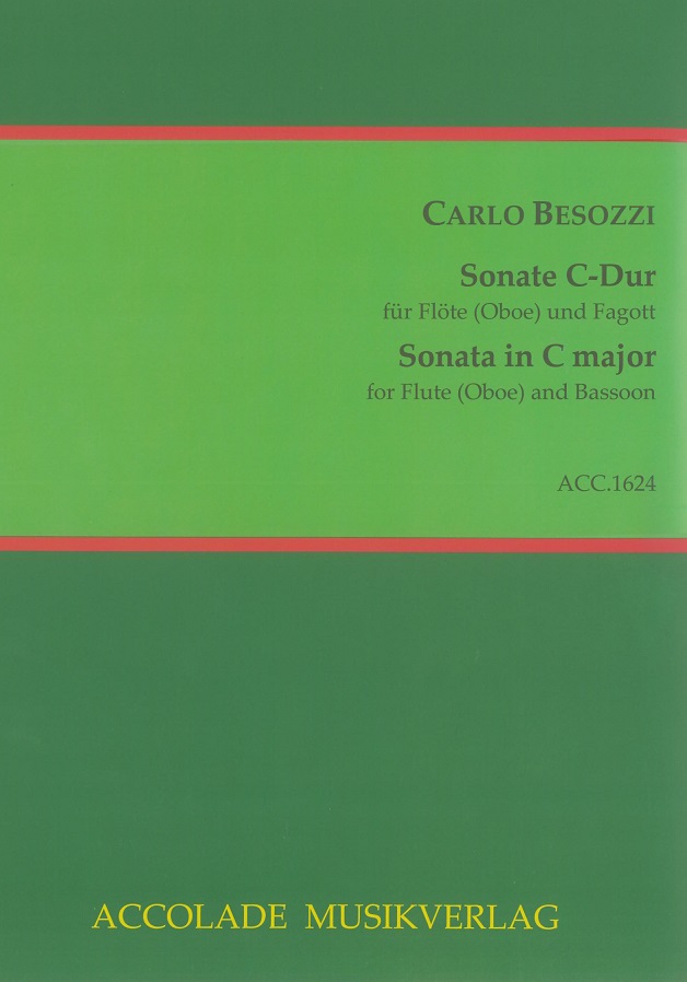 C. Besozzi: Sonata in C-Dur fr<br>Oboe + Fagott - Accolade