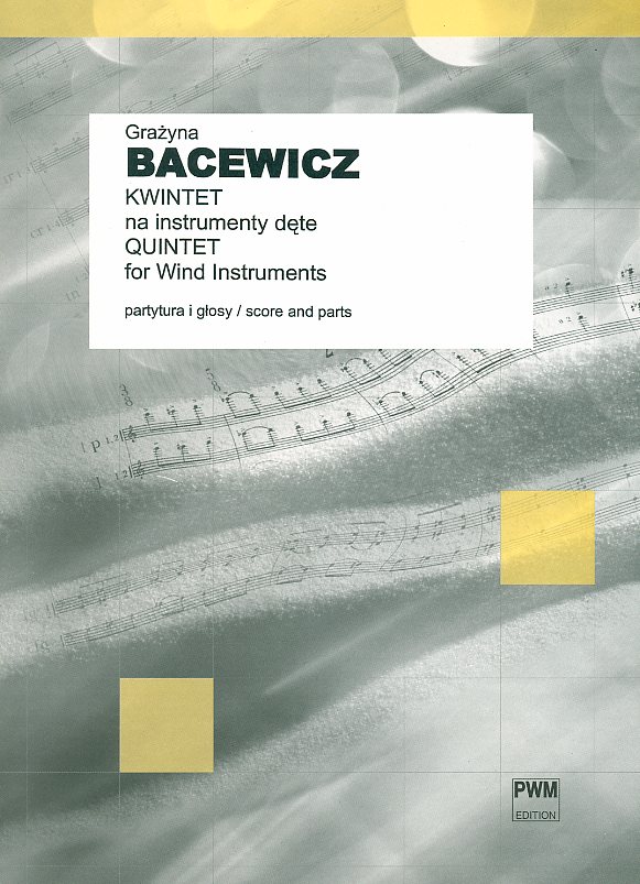 G. Bacewicz(1909-69): Holzblser-<br>quintett (1978) - Stimmen+Partitur
