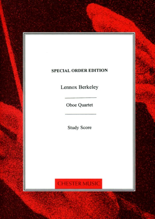 Berkeley: Oboenquartett<br>Oboe + Streichtrio - Partitur