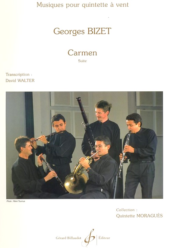 G. Bizet: Carmen Suite gesetzt fr<br>Holzblserquintett - Billaudot