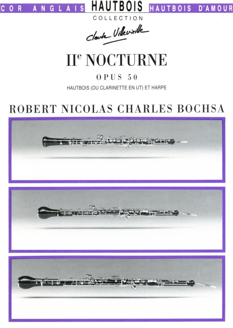 R. Bochsa:  Noctures op. 50/2 (F) - fr<br>Oboe +Harfe - IMD