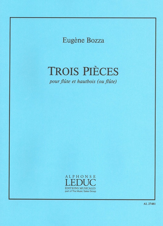 E. Bozza: 3 pieces<br>fr Flte + Oboe