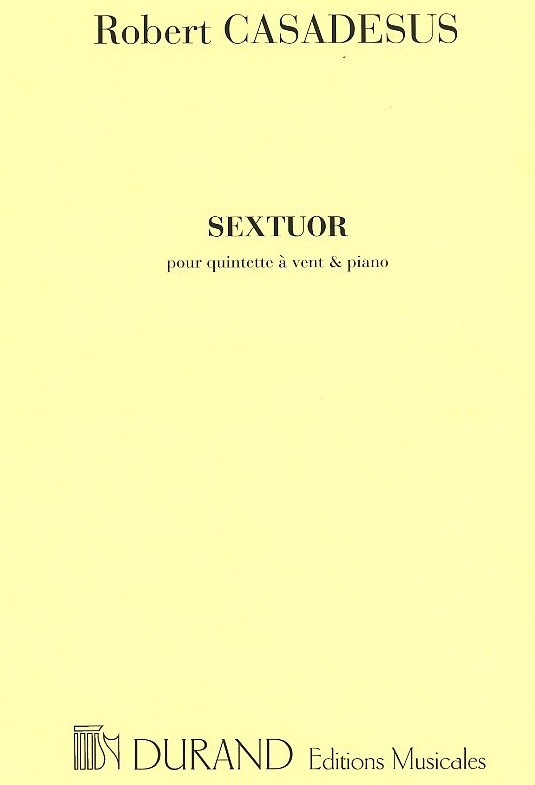 R. Casadeus(1899-1972): Sextett op. 58<br>Holzblserquintett+Klavier /Stimmen+Part