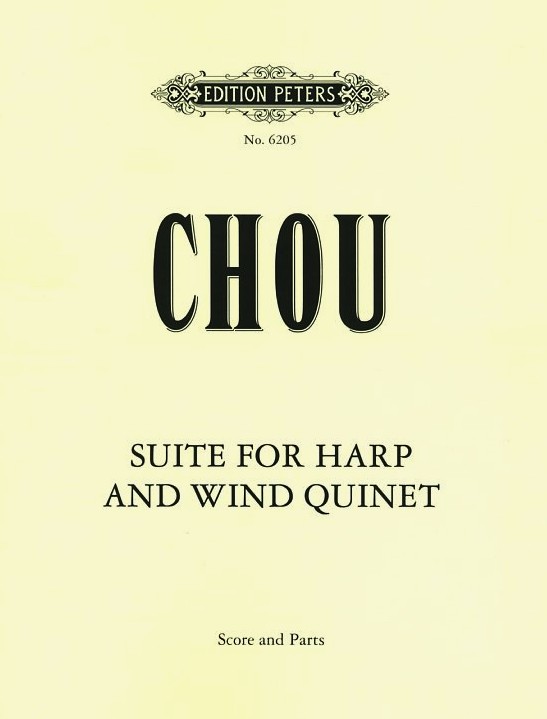 Wen-Chung Chou: Suite fr Harfe +<br>Blserquintett - Partitur + Stimmen