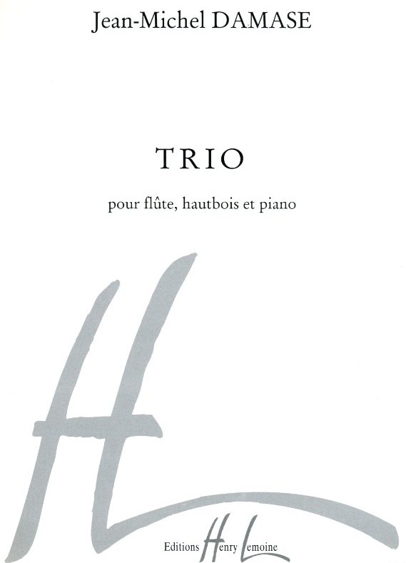 J.M. Damase: Trio fr Flte, Oboe<br>+ Klavier