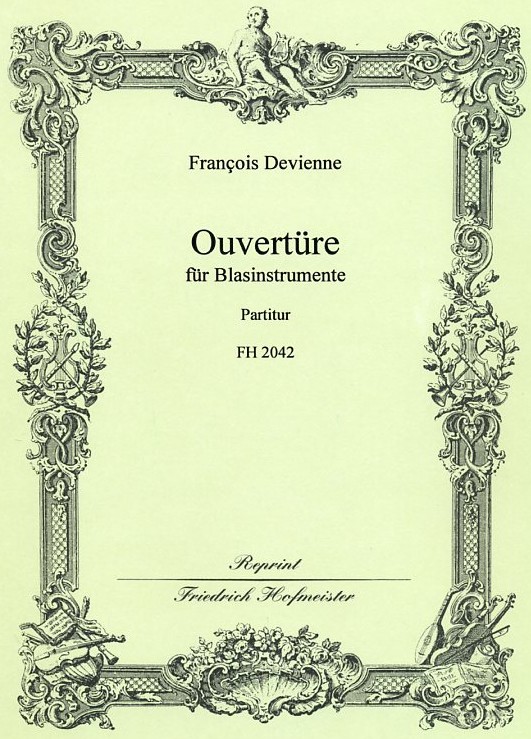 Devienne: Overtre fr Blasinstrumente<br>2-Pic/2-Ob/2-Klar/2Hrnetc. - Partitur
