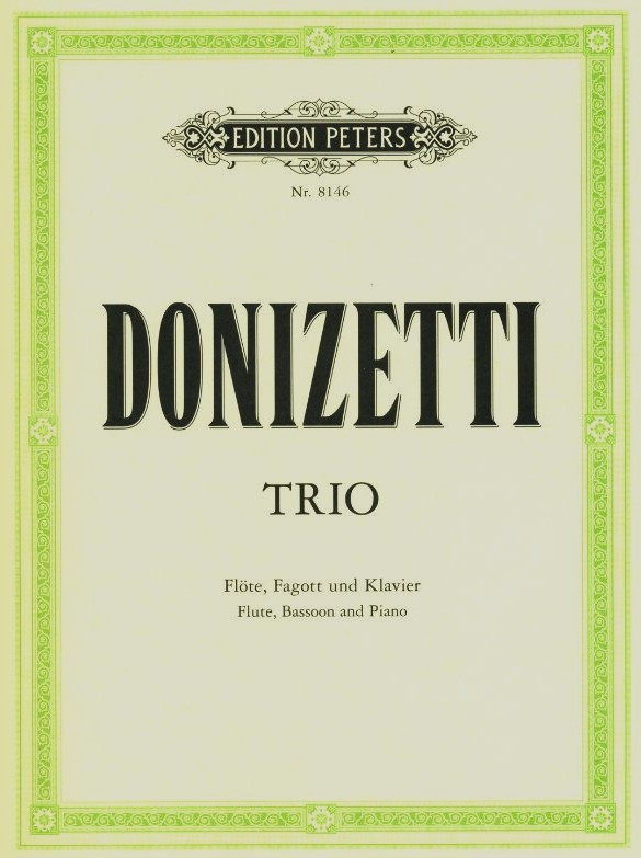 G. Donizetti: Trio fr Flte, Fagott +<br>Klavier