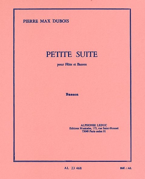 P.M. Dubois: Petite Suite no. 6 fr<br>Flte + Fagott
