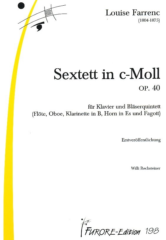 L. Farrenc (1804-1875): Sextett<br>c-moll op. 40 fr Blserquitett +Klavier
