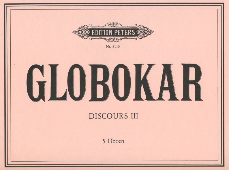 V. Globokar: Discours III fr<br>fnf Oboen