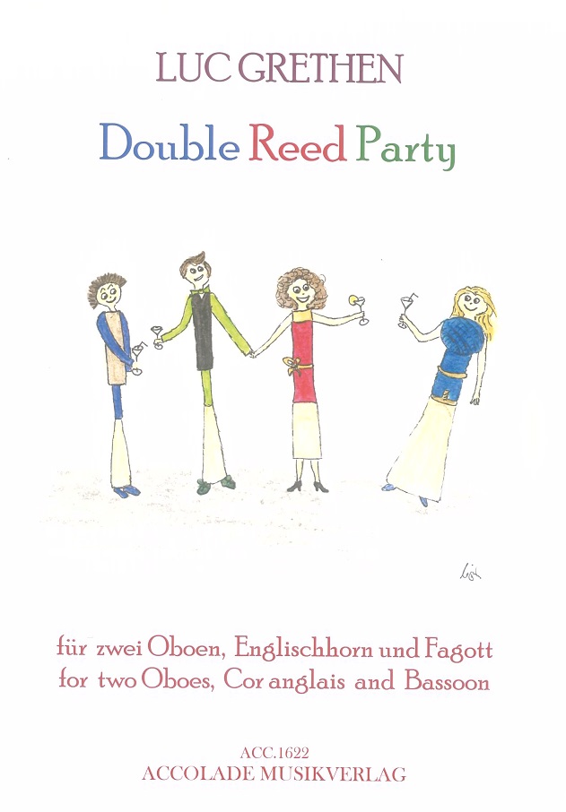 L. Grethen(*1964): Double Reed Party<br>fr 2 Oboen, Engl. Horn + Fagott