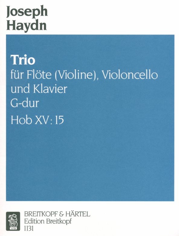 J. Haydn: Klaviertrio G-Dur Hob XV:15<br>fr Flte, Vc (Fagott) + Klavier