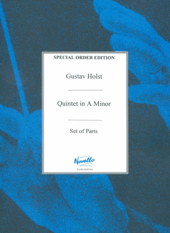 G. Holst: Quintett a-moll fr Oboe,<br>Klar., Hrn, Fagott +Klavier - Stimmen