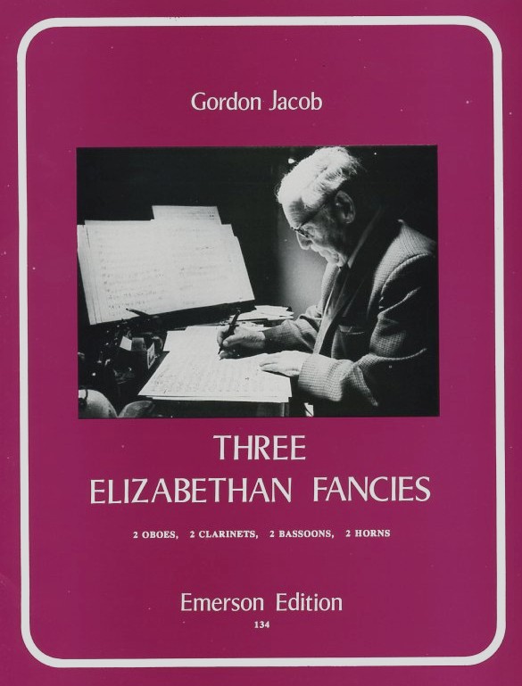 G. Jacob: 3 Elizabethan Fancies - fr<br>Holzblseroktett