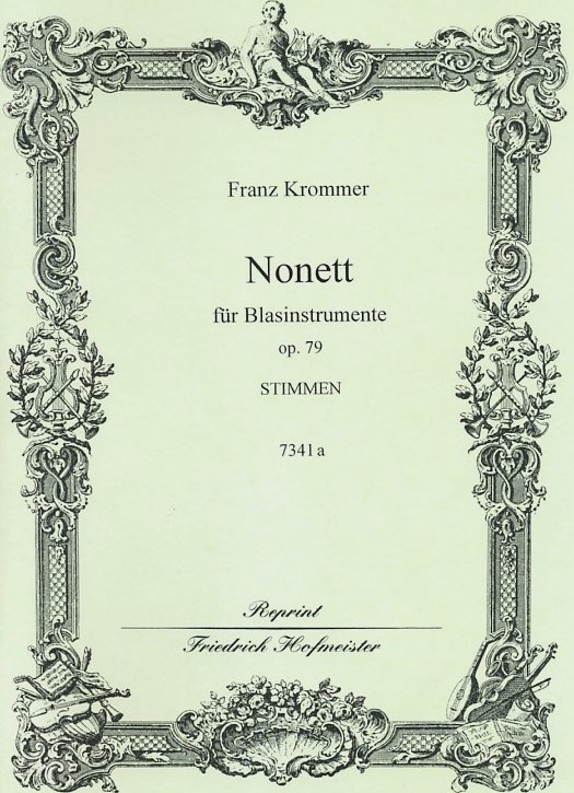 F. Krommer: Nonett Es-Dur fr Blas-<br>instrumente op. 79 - Stimmen