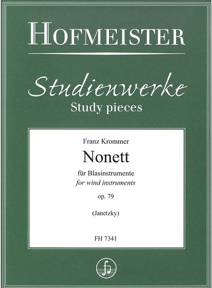 F. Krommer: Nonett Es-Dur fr Blas-<br>instrumente op. 79 - Partitur
