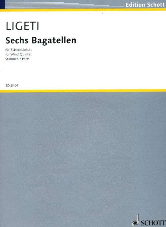 G. Ligeti: 6 Bagatelles fr<br>Holzblserquintett (1953) - Stimmen