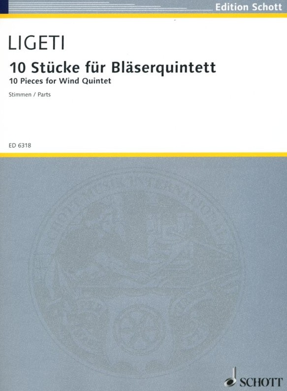 G. Ligeti: 10 Stcke fr<br>Holzblserquintett - Stimmen