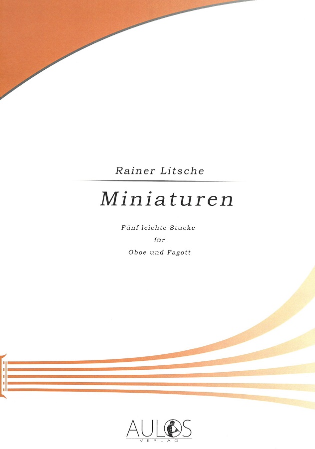 R. Litsche(*1934): Miniaturen<br>fnf leichte Stcke fr Oboe + Fagott