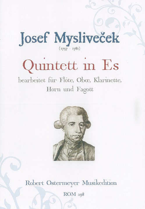 J. Myslivecek(1737-1781): Quintett Es-Du<br>fr Blserquintett - Stimmen + Partitur