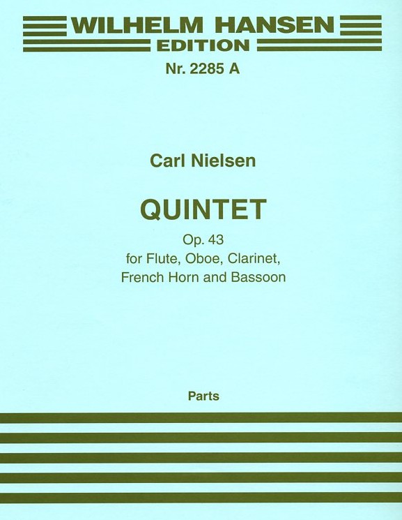 C. Nielsen: Quintet op. 43 A-Dur<br>fr Holzblserquinett - Stimmen