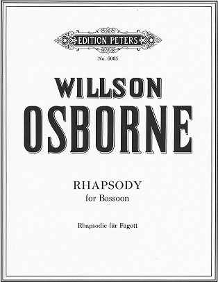 W. Osborne: Rhapsodie fr Fagott Solo<br>