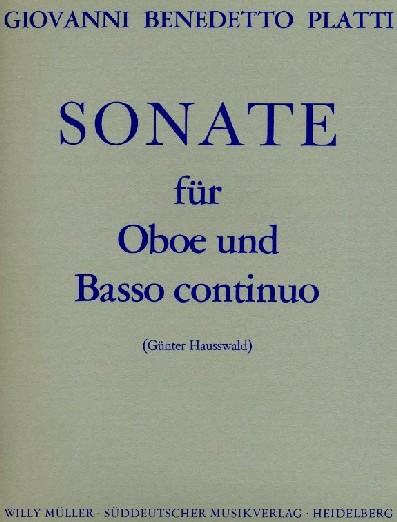 G. Platti: Sonate g-moll fr Oboe + BC<br>