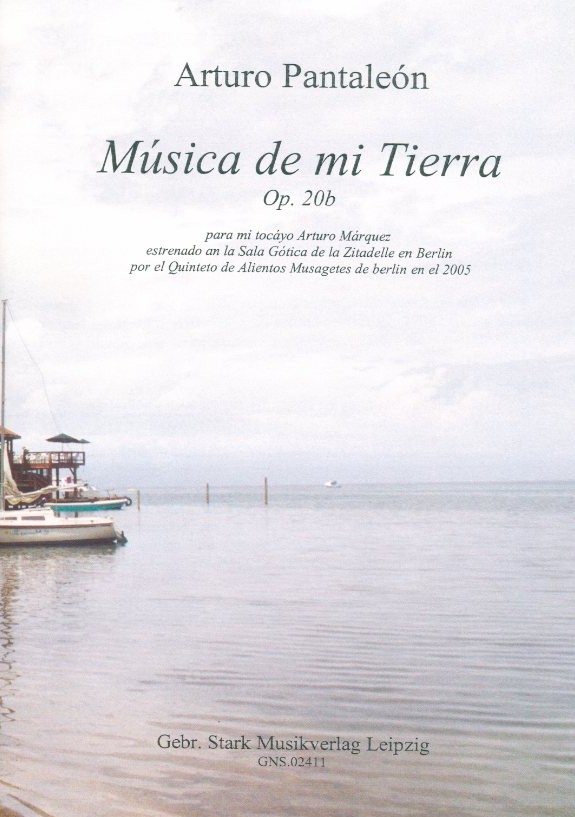 A. Pantaleon(*1965): Musica de mi Tierra<br>op.20b -Holzblserquintett /Stimmen+Part