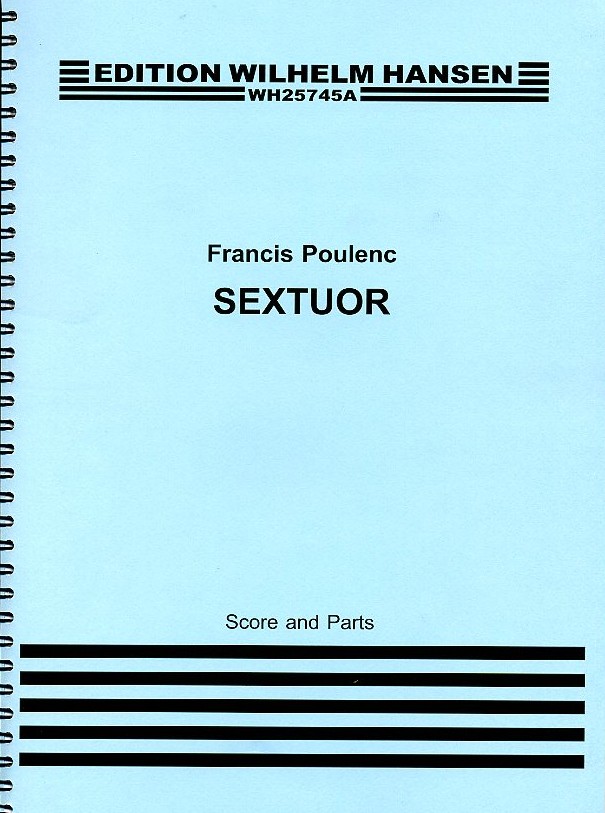 Poulenc: Sextett fr Holzblserquintett<br>+ Klavier / Stimmen + Partitur