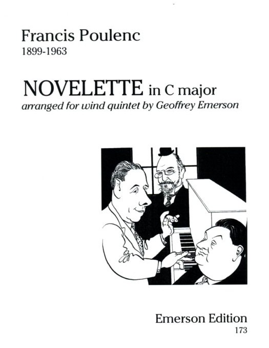 Poulenc: Novelette in C - fr<br>Holzblserquintett
