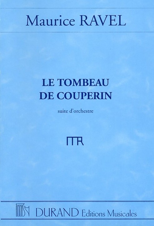 M. Ravel: &acute;Le Tombeau de Couperin&acute;<br>Partitur