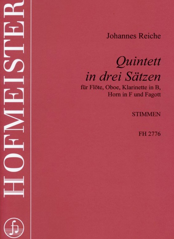 J. Reiche: Quintett in 3 Stzen<br>fr Holzblserquintett