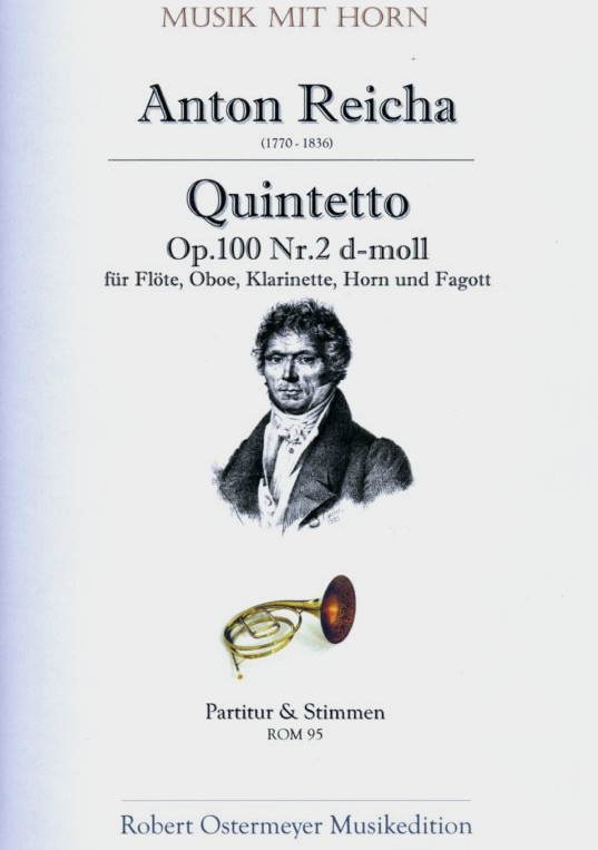 A. Reicha Quintett d-moll op. 100/2<br>fr Blserquintett - Stimmen + Partitur