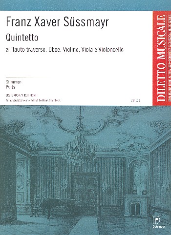 F.X. Sssmayr(1766-1803): Quintett D-Dur<br>fr Flte, Oboe, Vl, Va + Vc