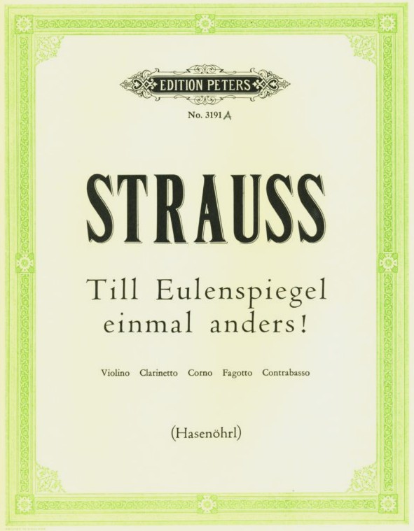 R. Strauss: &acute;Till Eulenspiegel einmal<br>anders&acute;  fr Kar. Hrn, Fag, Vl, Kb