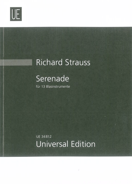 R. Strauss: Serenade Es-Dur op. 7<br>fr 13 Blser / Partitur
