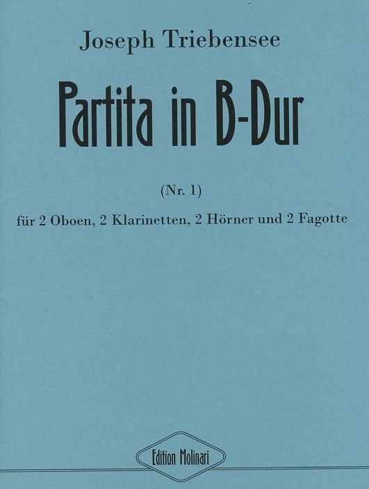 J. Triebensee: Partita No. 1 in B-Dur<br>fr Blseroktett