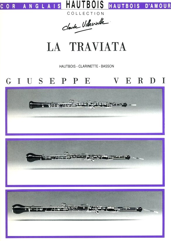G. Verdi: &acute;La Traviata&acute; - Auszge fr<br>Trio d&acute;anches - Hgb. A. Ouzounoff