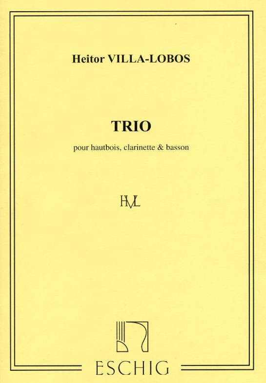 H. Villa-Lobos: Trio fr Oboe, Klari-<br>nette + Fagott - Stimmen