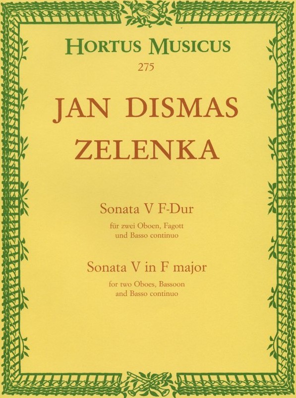 J.D. Zelenka: Triosonate V F-Dur<br>fr 2 Oboen, Fagott + BC